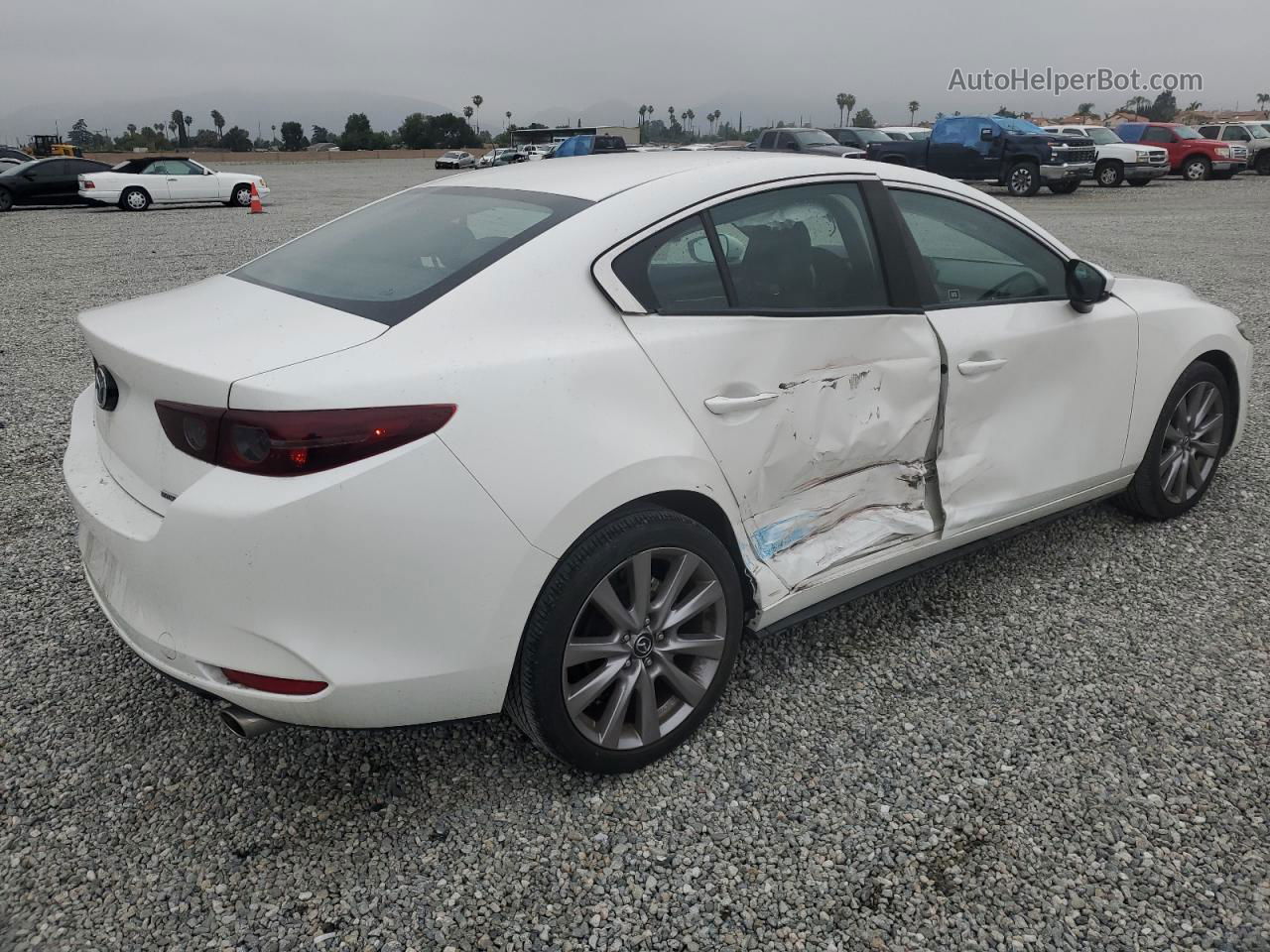 2021 Mazda 3 Select White vin: 3MZBPABL0MM201110