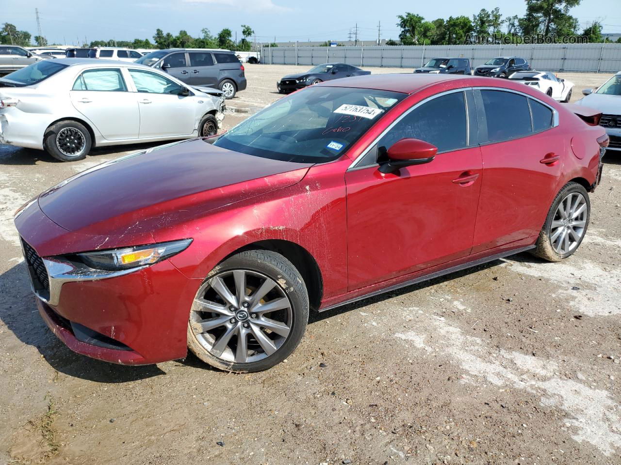 2021 Mazda 3 Select Red vin: 3MZBPABL7MM253396