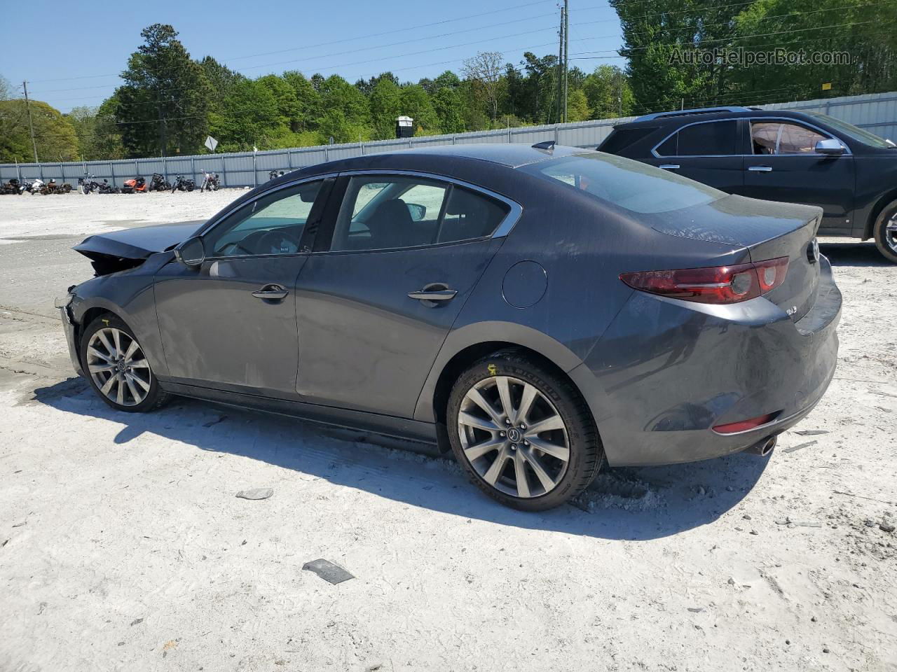 2021 Mazda 3 Premium Gray vin: 3MZBPADL7MM201747