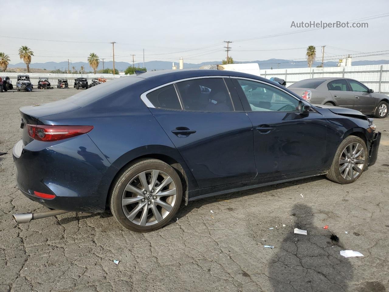 2021 Mazda 3 Premium Blue vin: 3MZBPADL8MM250617