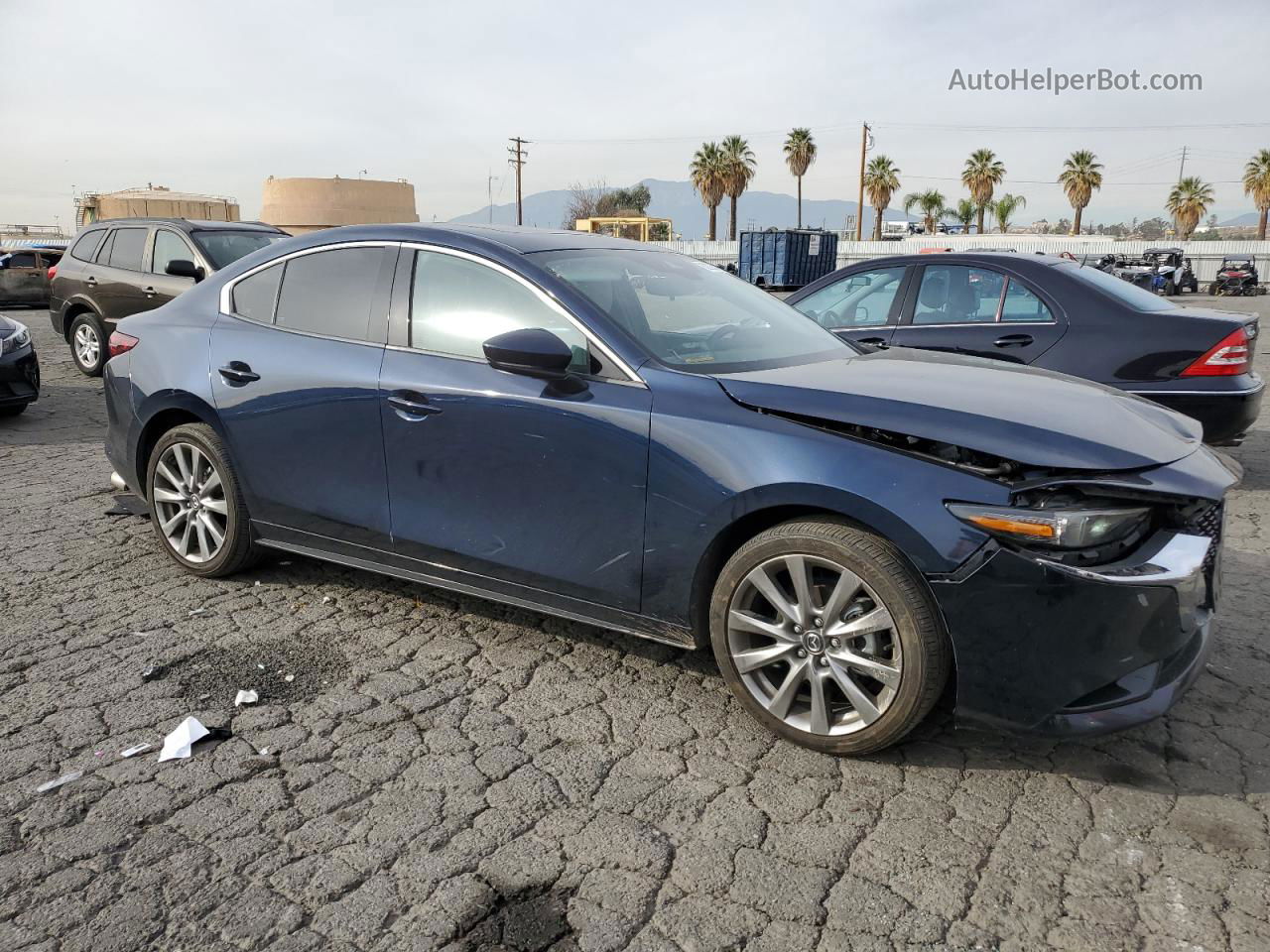 2021 Mazda 3 Premium Blue vin: 3MZBPADL8MM250617