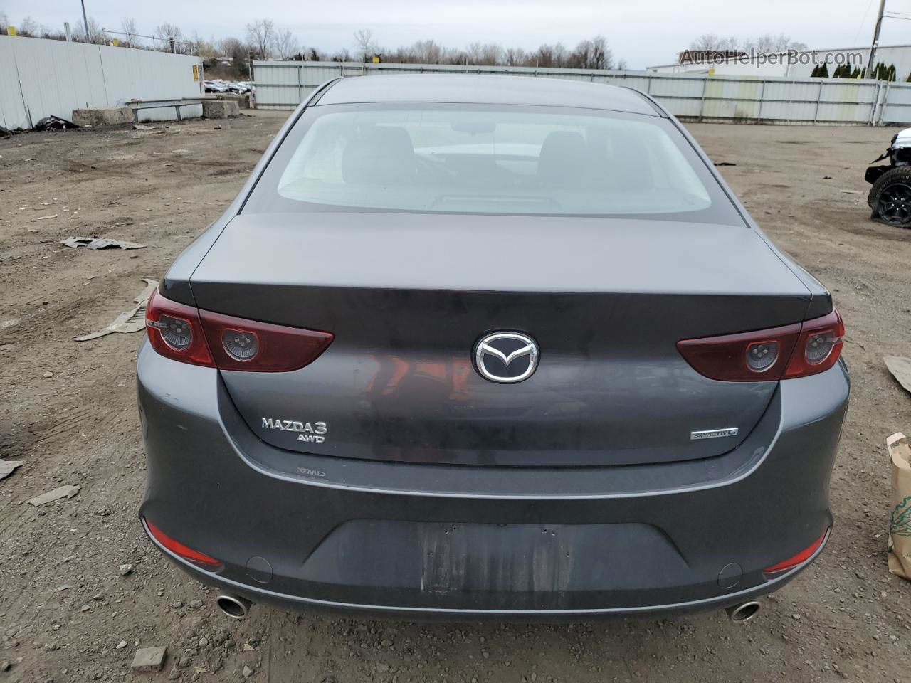 2021 Mazda 3 Select Gray vin: 3MZBPBBL2MM250640