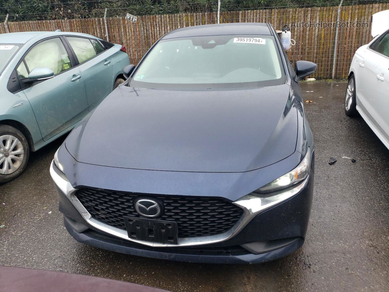 2021 Mazda 3 Select Синий vin: 3MZBPBBL7MM250536