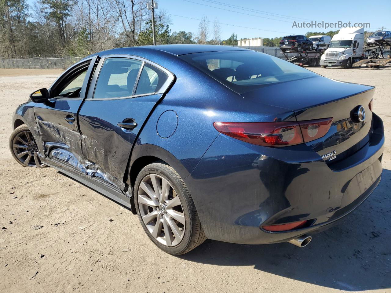 2021 Mazda 3 Select Черный vin: 3MZBPBBL9MM250196