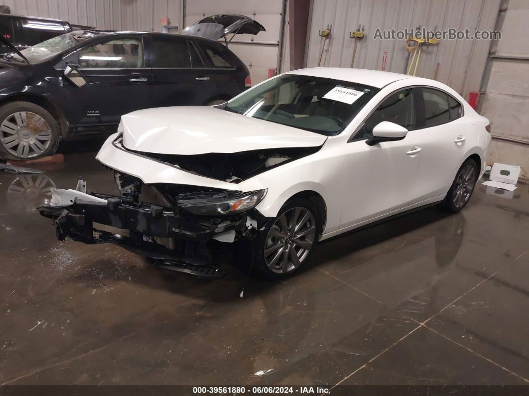 2021 Mazda Mazda3 Select White vin: 3MZBPBBLXMM203422