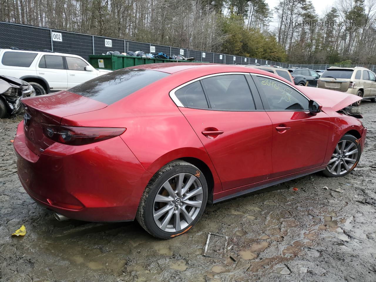 2021 Mazda 3 Select Red vin: 3MZBPBBM3MM207661