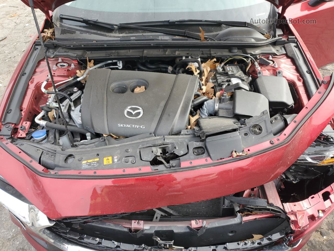 2021 Mazda 3 Preferred Red vin: 3MZBPBCL9MM250908