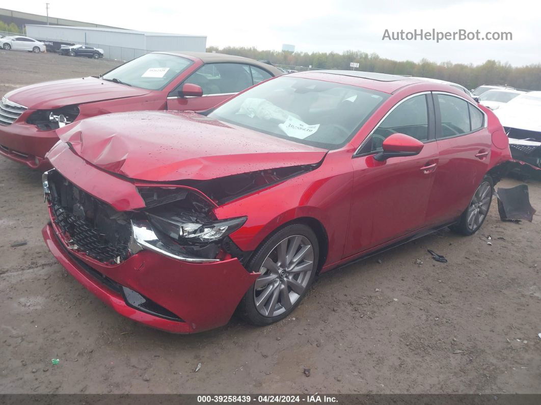 2021 Mazda Mazda3   Burgundy vin: 3MZBPBCMXMM208689