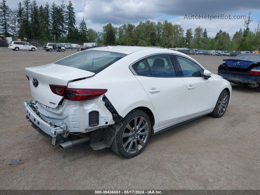 2021 Mazda Mazda3 Premium White vin: 3MZBPBDL9MM250759