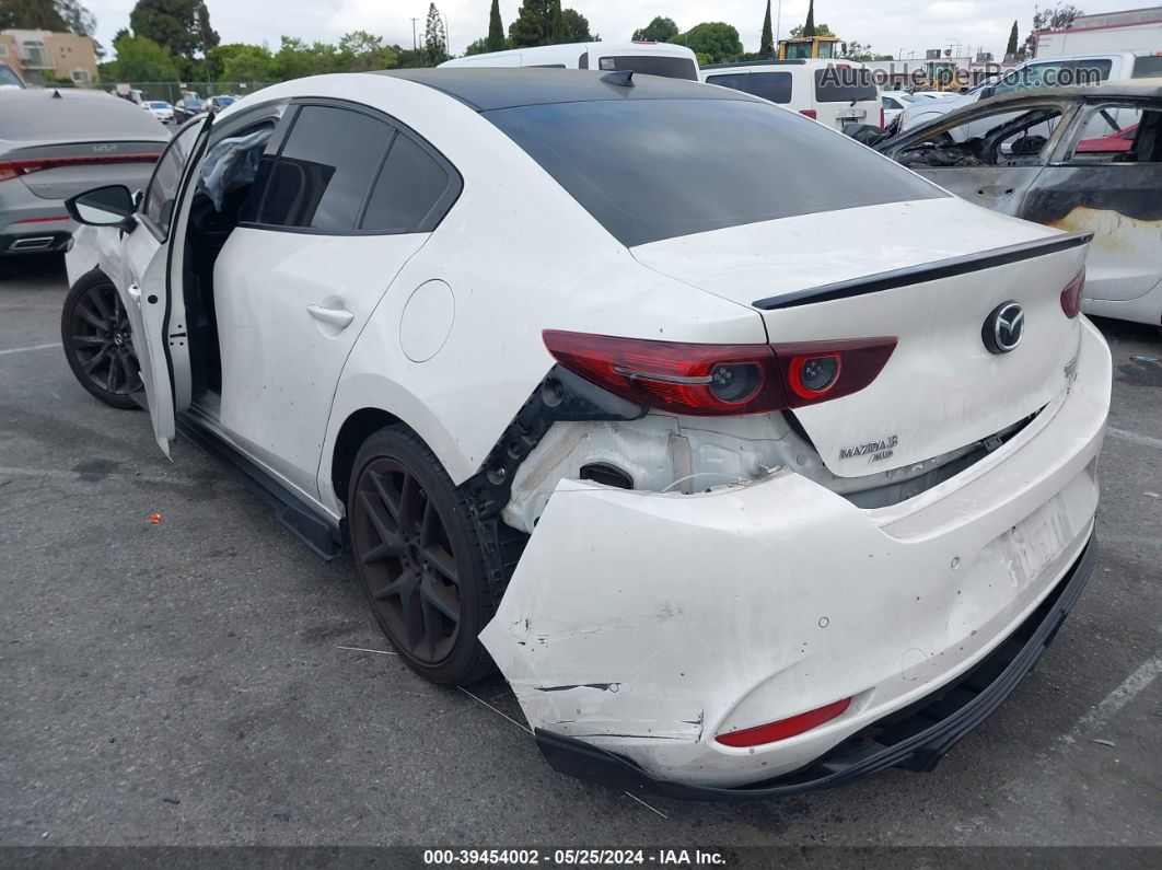 2021 Mazda Mazda3 2.5 Turbo Premium Plus White vin: 3MZBPBEY2MM250449