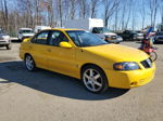 2005 Nissan Sentra Se-r Spec V Yellow vin: 3N1AB51A75L478058