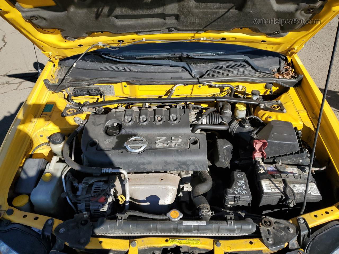 2005 Nissan Sentra Se-r Spec V Yellow vin: 3N1AB51A75L478058