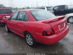 2005 Nissan Sentra Se-r Красный vin: 3N1AB51D85L453079