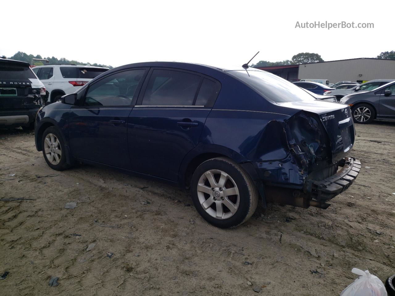 2007 Nissan Sentra 2.0 Blue vin: 3N1AB61E07L620794