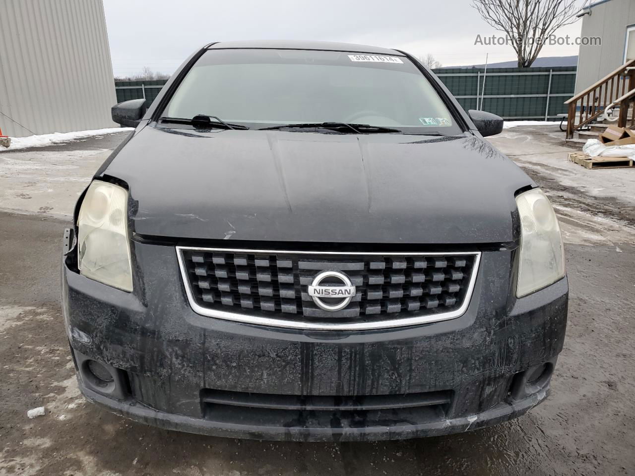 2007 Nissan Sentra 2.0 Черный vin: 3N1AB61E07L630029