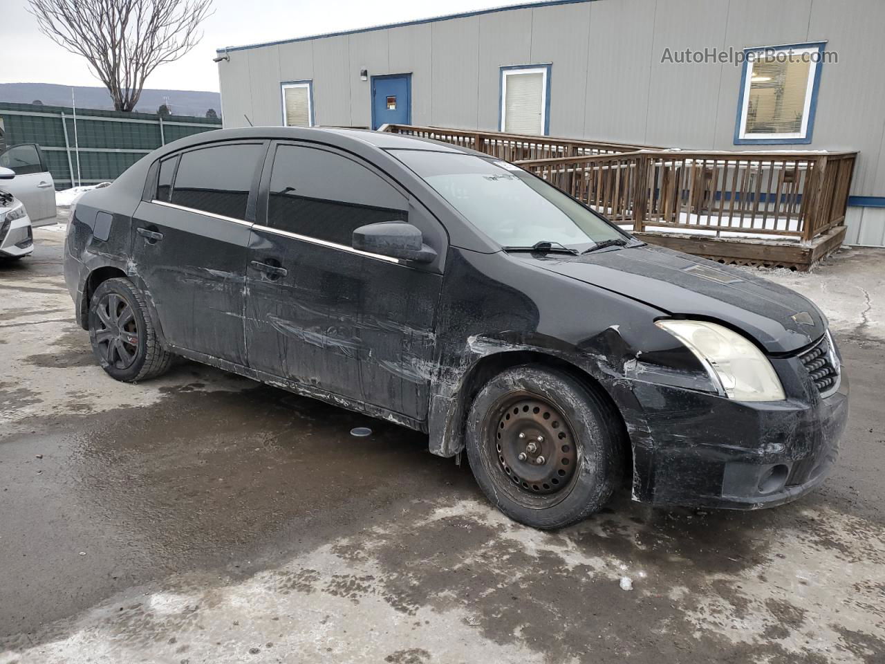 2007 Nissan Sentra 2.0 Черный vin: 3N1AB61E07L630029