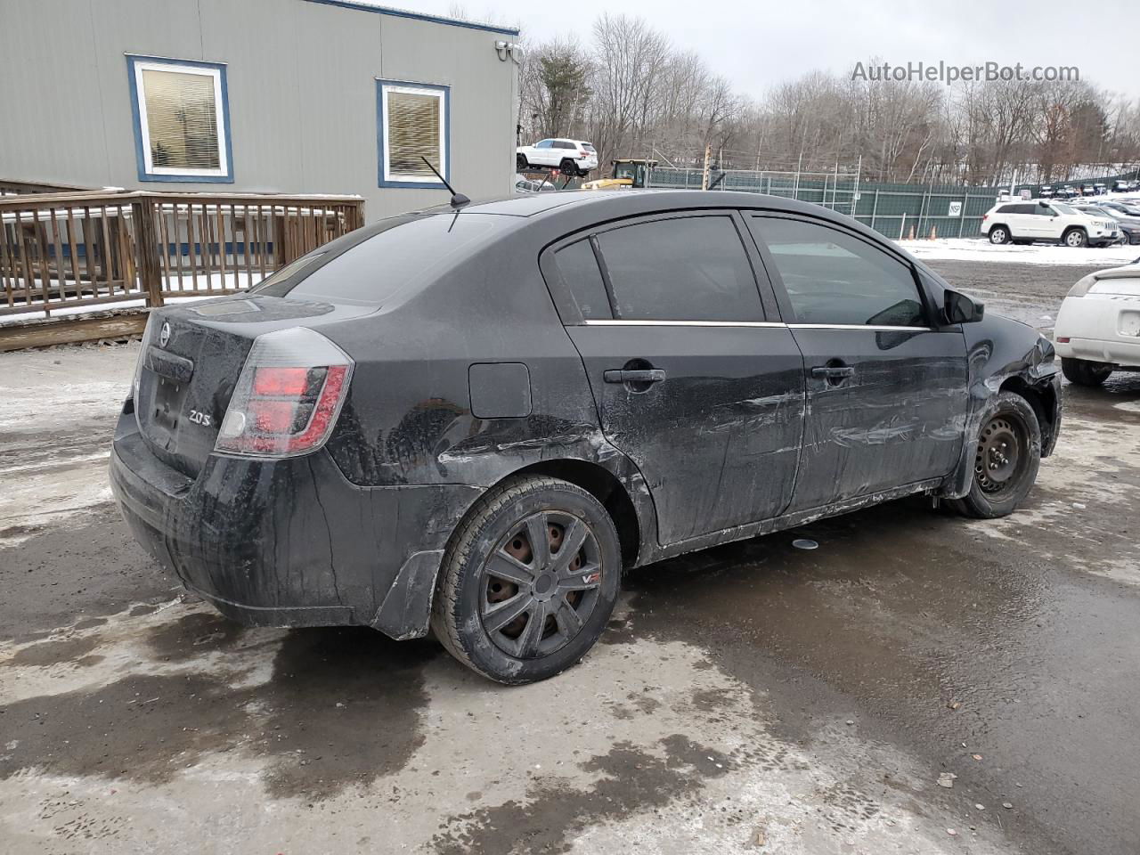 2007 Nissan Sentra 2.0 Черный vin: 3N1AB61E07L630029