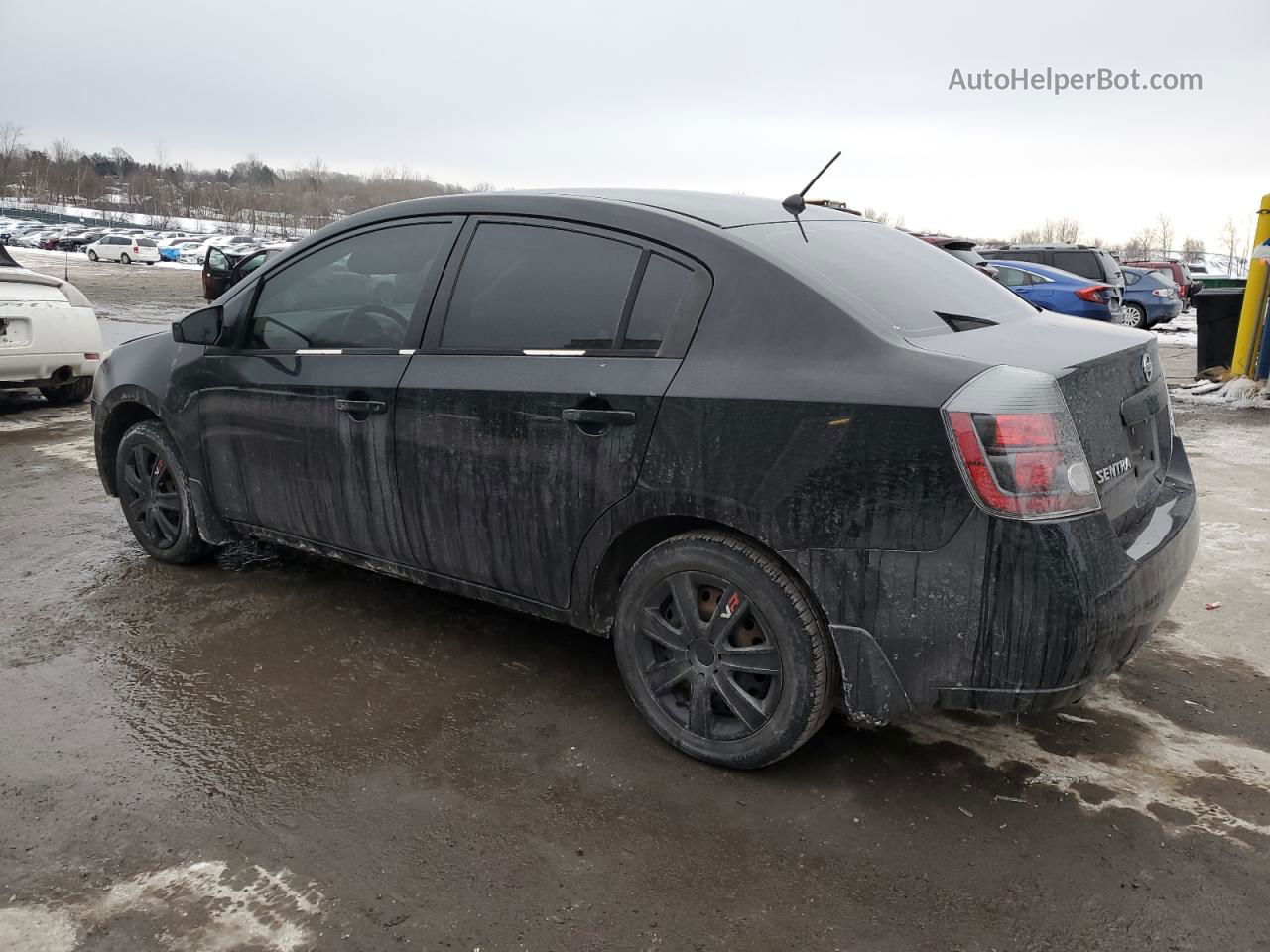 2007 Nissan Sentra 2.0 Черный vin: 3N1AB61E07L630029