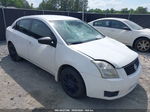 2007 Nissan Sentra 2.0s White vin: 3N1AB61E07L661653