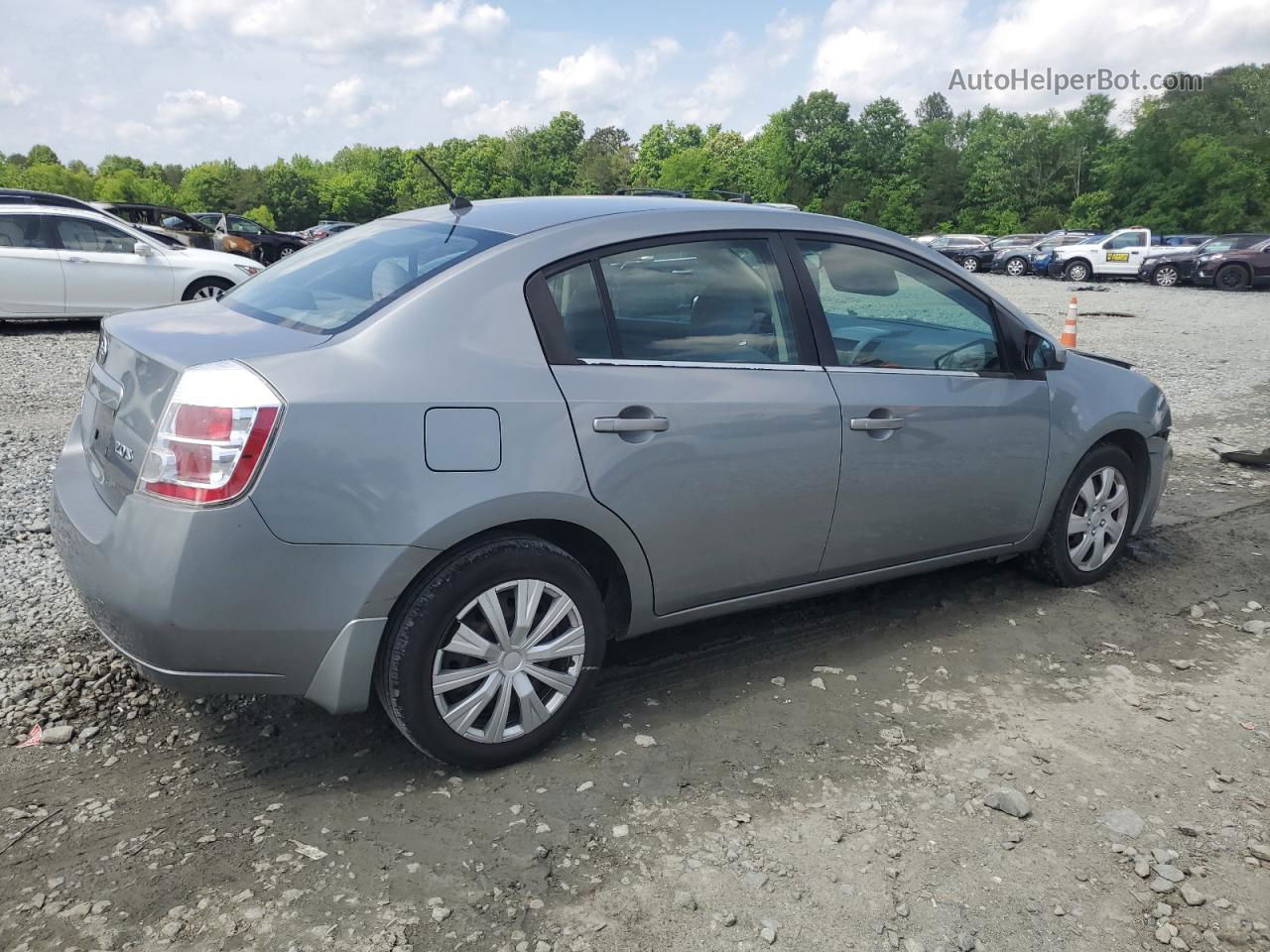 2007 Nissan Sentra 2.0 Серебряный vin: 3N1AB61E07L691476