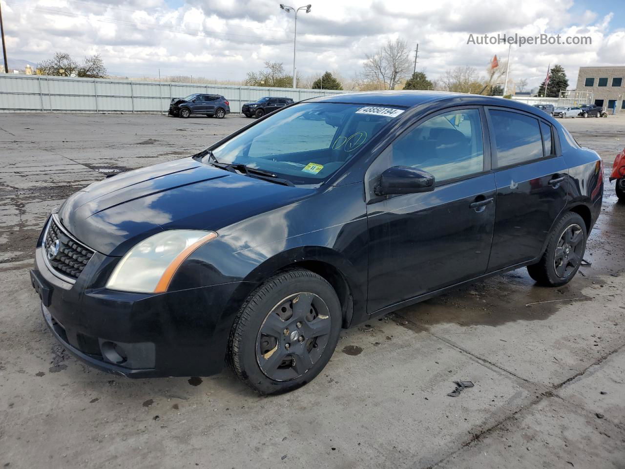 2007 Nissan Sentra 2.0 Черный vin: 3N1AB61E17L601364