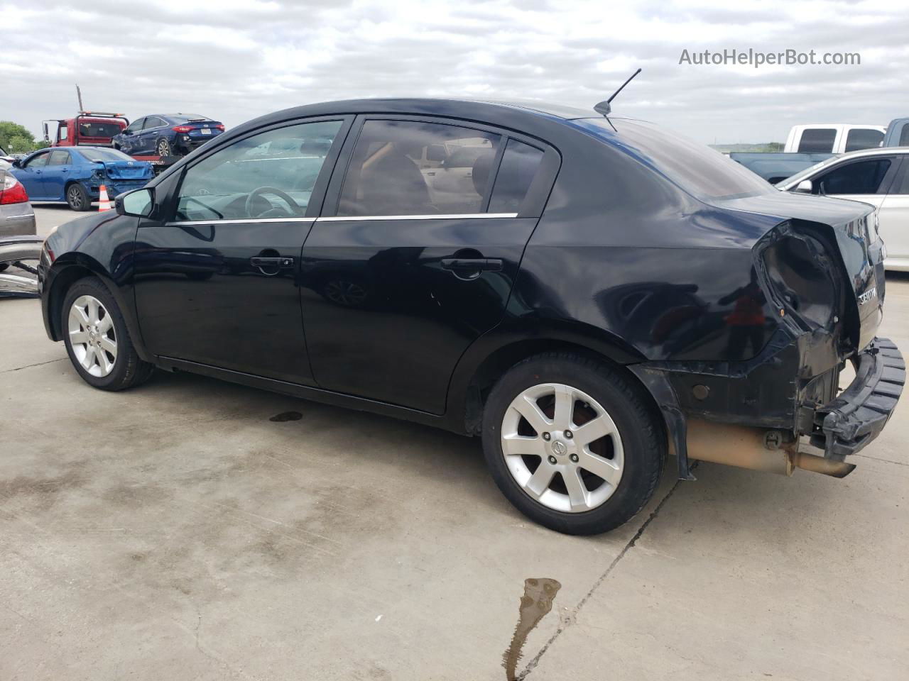 2007 Nissan Sentra 2.0 Black vin: 3N1AB61E17L646224