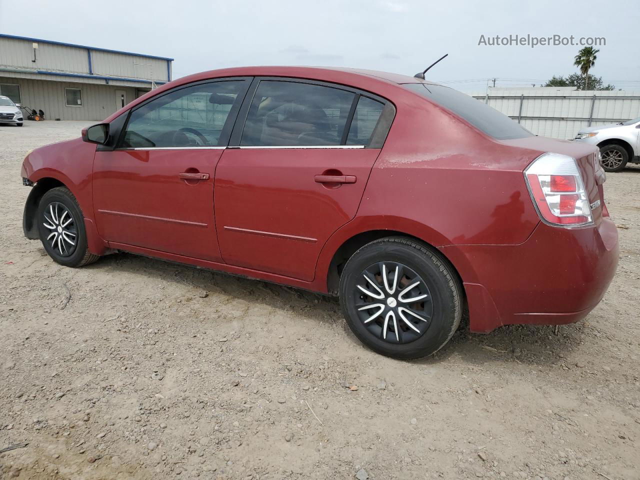 2007 Nissan Sentra 2.0 Red vin: 3N1AB61E17L677165