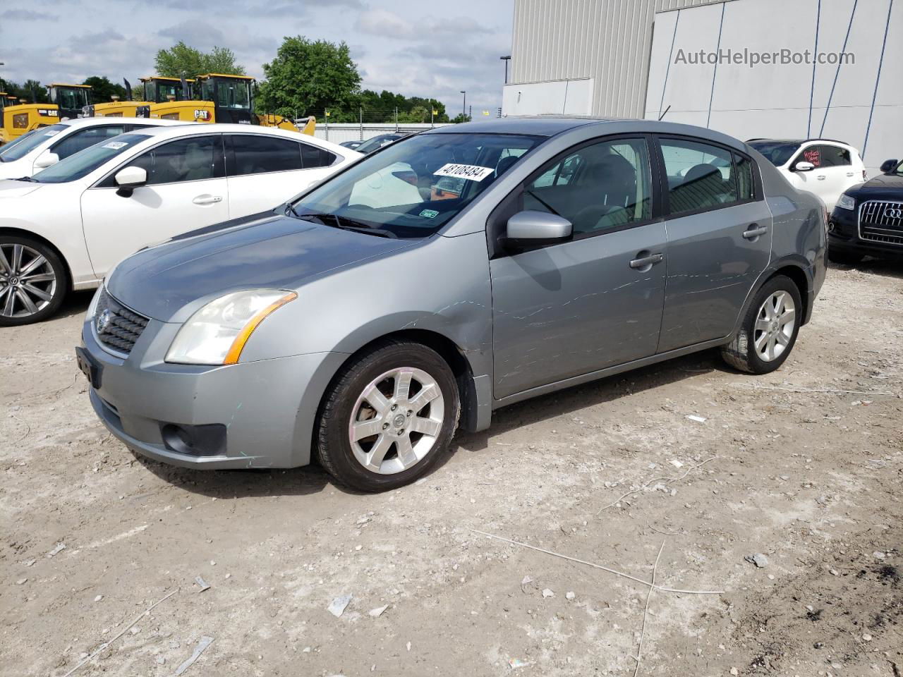 2007 Nissan Sentra 2.0 Silver vin: 3N1AB61E17L719141