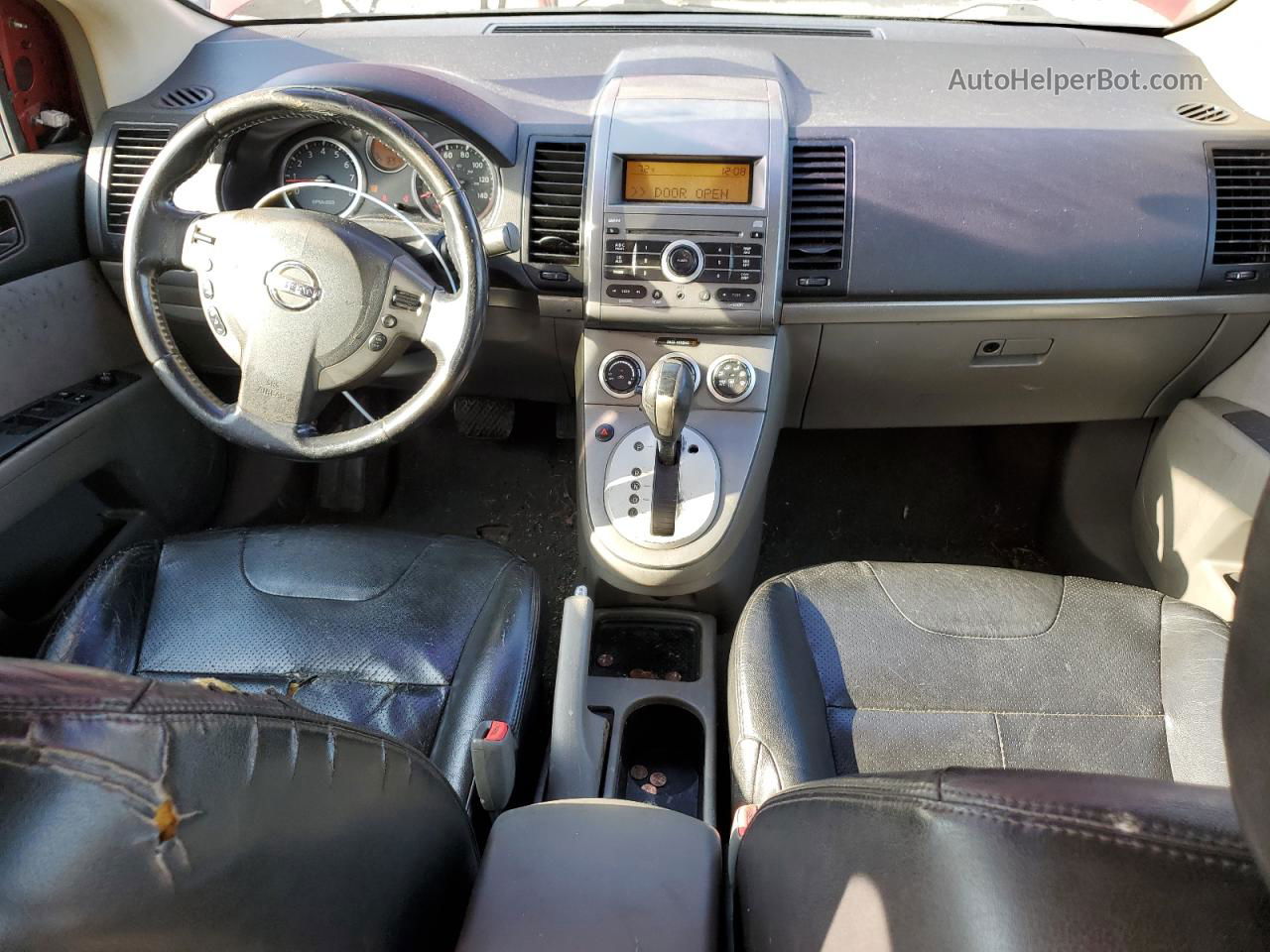 2007 Nissan Sentra 2.0 Темно-бордовый vin: 3N1AB61E27L614334