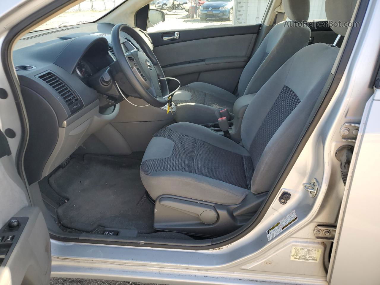 2007 Nissan Sentra 2.0 Silver vin: 3N1AB61E27L621168