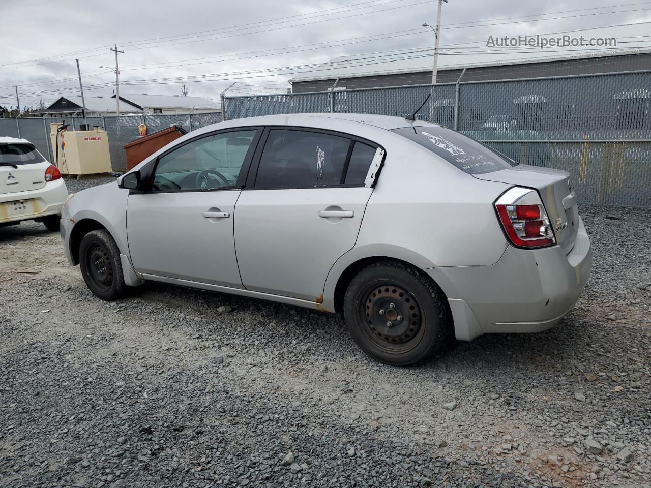 2007 Nissan Sentra 2.0 Серебряный vin: 3N1AB61E27L651013