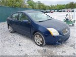 2007 Nissan Sentra 2.0s Blue vin: 3N1AB61E27L699627