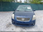 2007 Nissan Sentra 2.0s Blue vin: 3N1AB61E27L699627