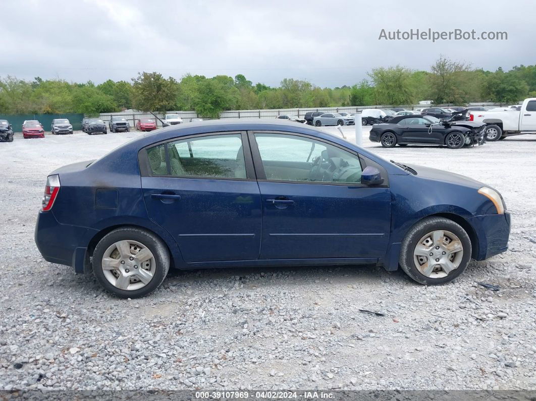 2007 Nissan Sentra 2.0s Blue vin: 3N1AB61E27L699627