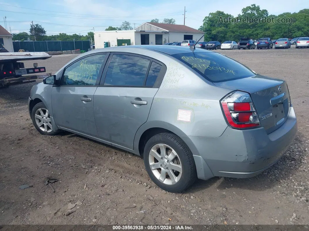 2007 Nissan Sentra 2.0s Gray vin: 3N1AB61E37L605688