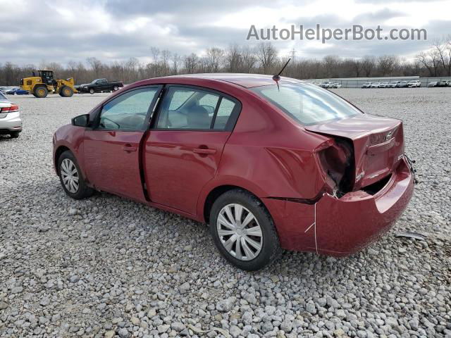 2007 Nissan Sentra 2.0 Burgundy vin: 3N1AB61E37L623043