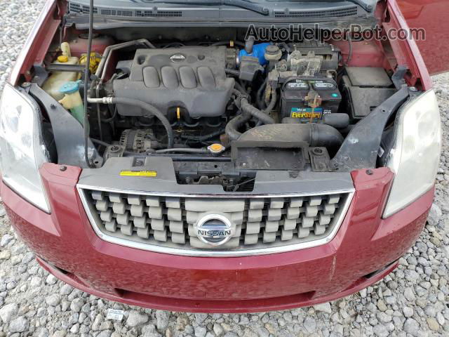 2007 Nissan Sentra 2.0 Burgundy vin: 3N1AB61E37L623043