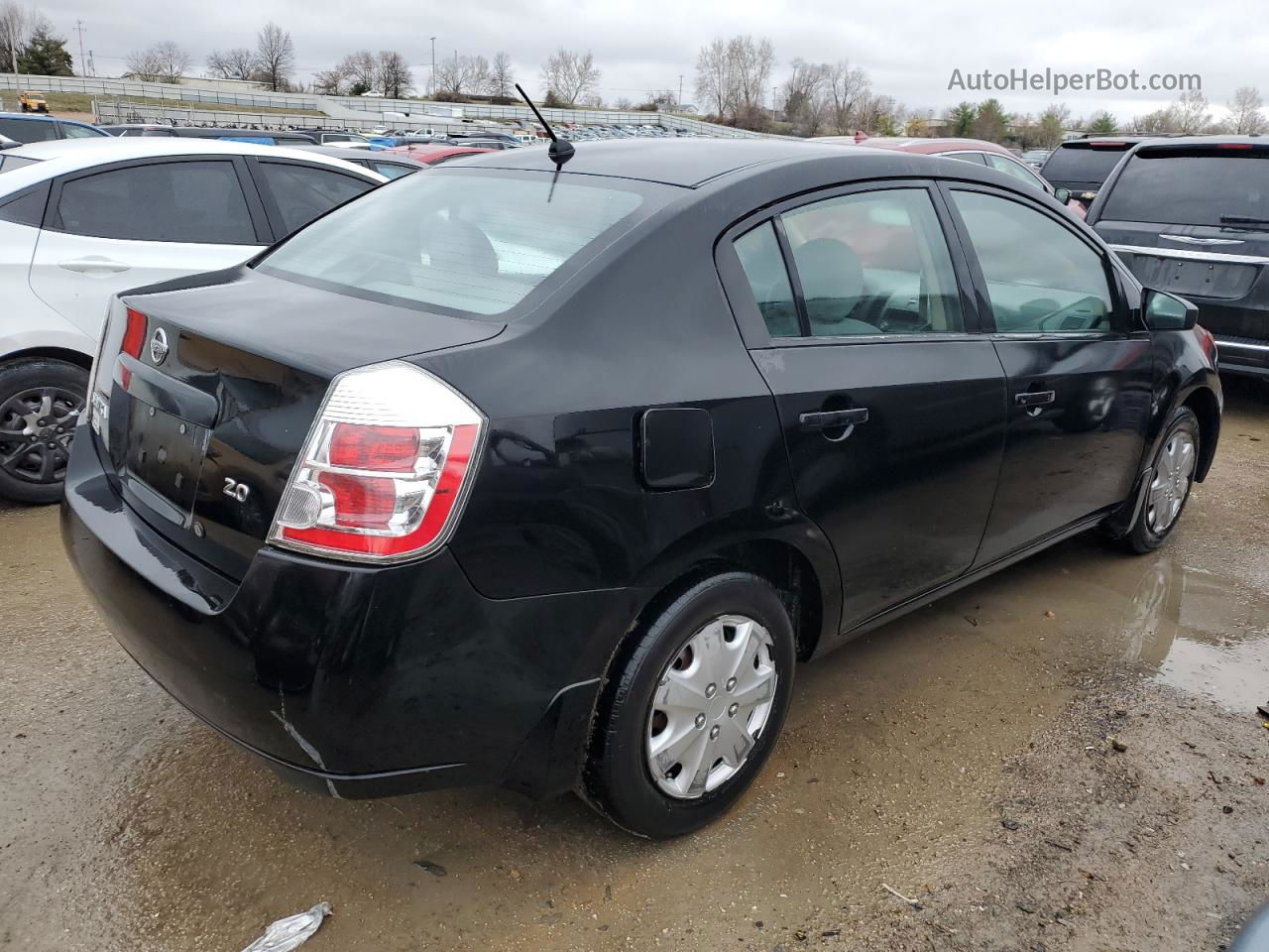 2007 Nissan Sentra 2.0 Black vin: 3N1AB61E37L645169