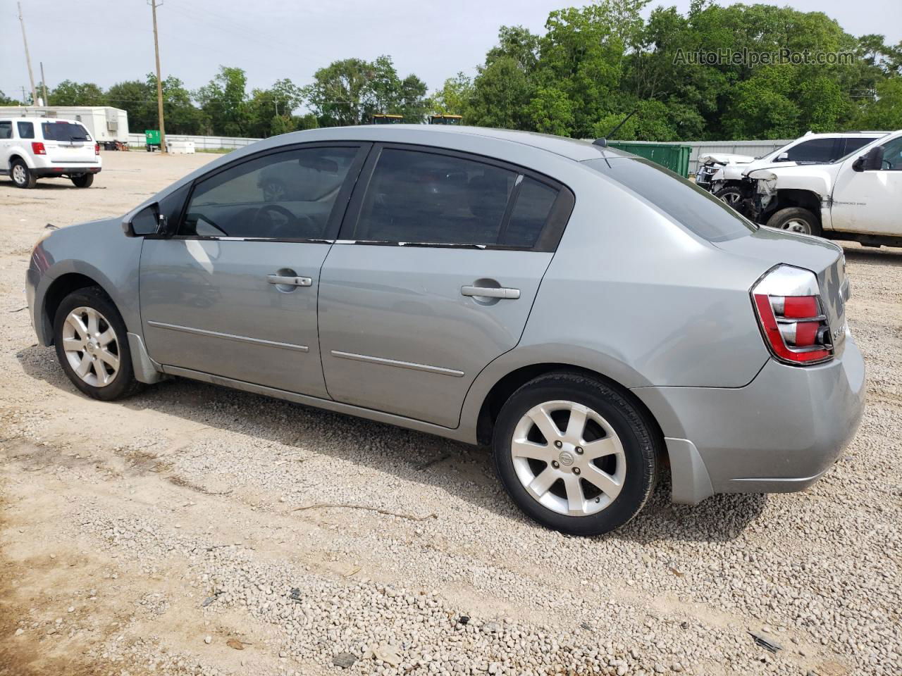 2007 Nissan Sentra 2.0 Серый vin: 3N1AB61E37L649013