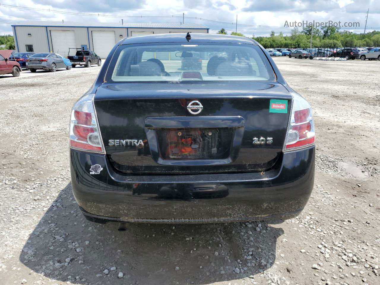 2007 Nissan Sentra 2.0 Black vin: 3N1AB61E37L660898