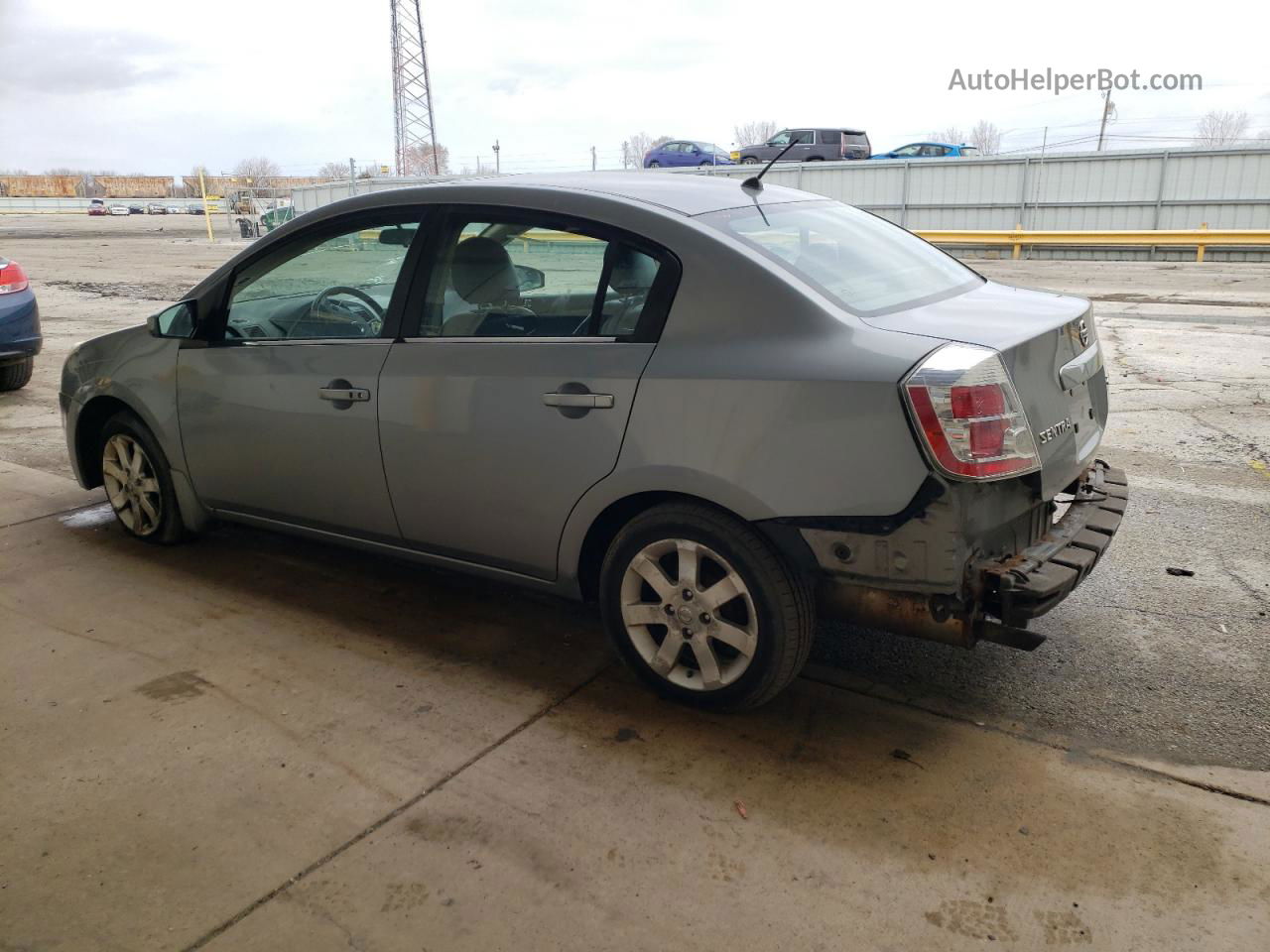 2007 Nissan Sentra 2.0 Серебряный vin: 3N1AB61E37L693268