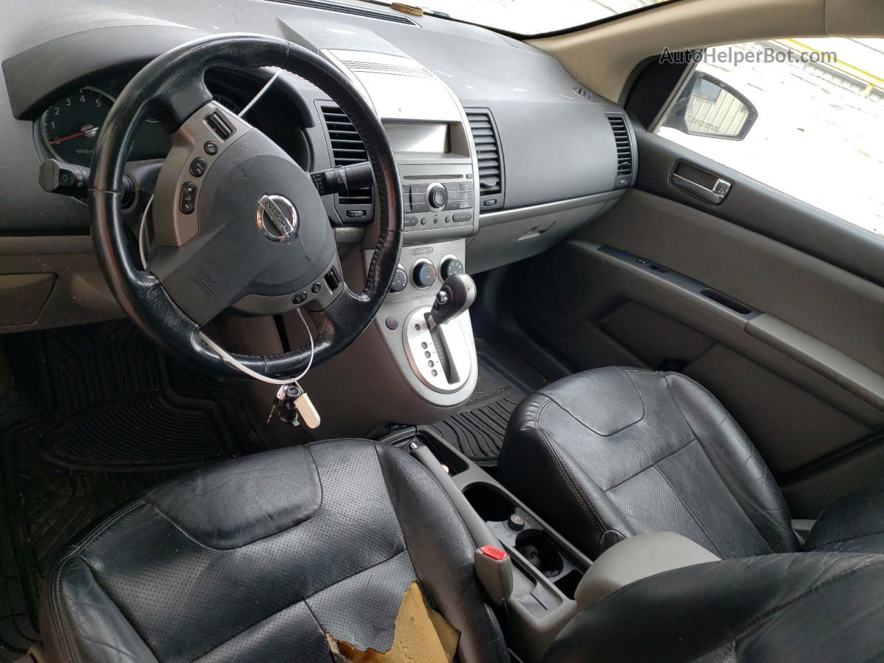 2007 Nissan Sentra 2.0 Серебряный vin: 3N1AB61E37L693268