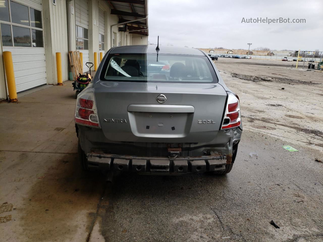 2007 Nissan Sentra 2.0 Silver vin: 3N1AB61E37L693268