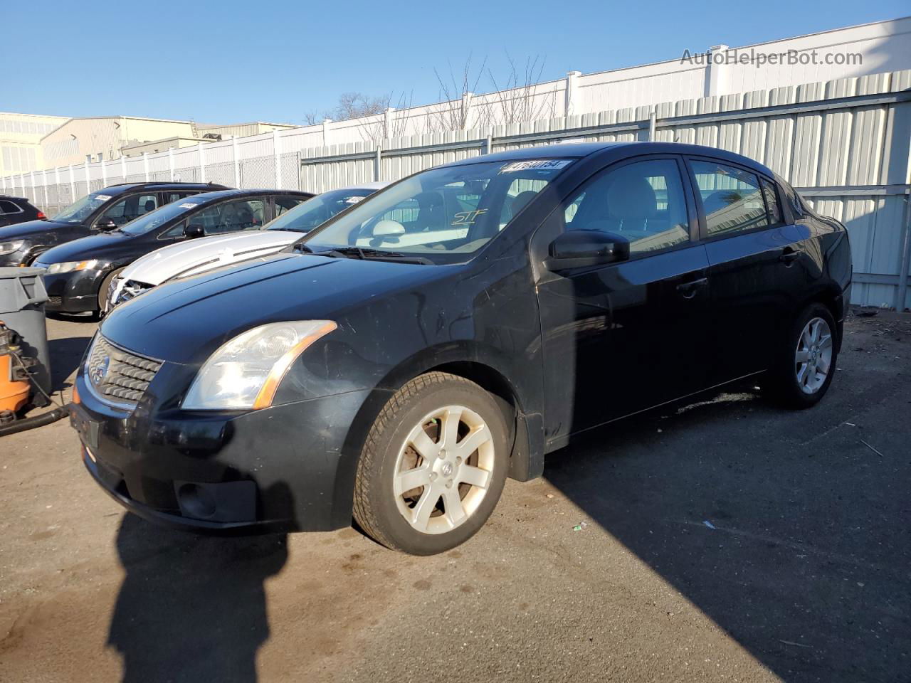 2007 Nissan Sentra 2.0 Черный vin: 3N1AB61E47L622256