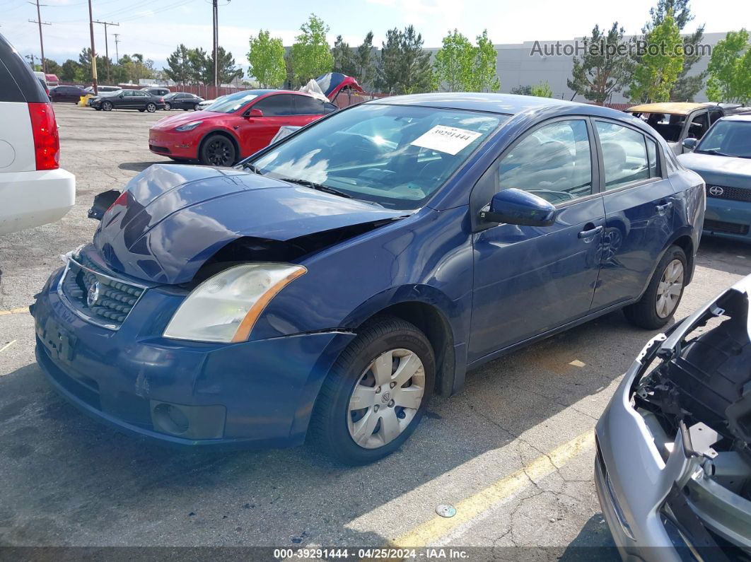 2007 Nissan Sentra 2.0 Blue vin: 3N1AB61E47L639137