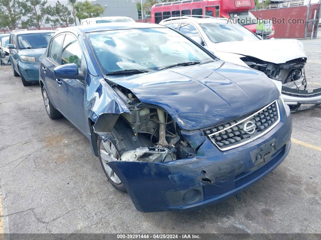 2007 Nissan Sentra 2.0 Blue vin: 3N1AB61E47L639137