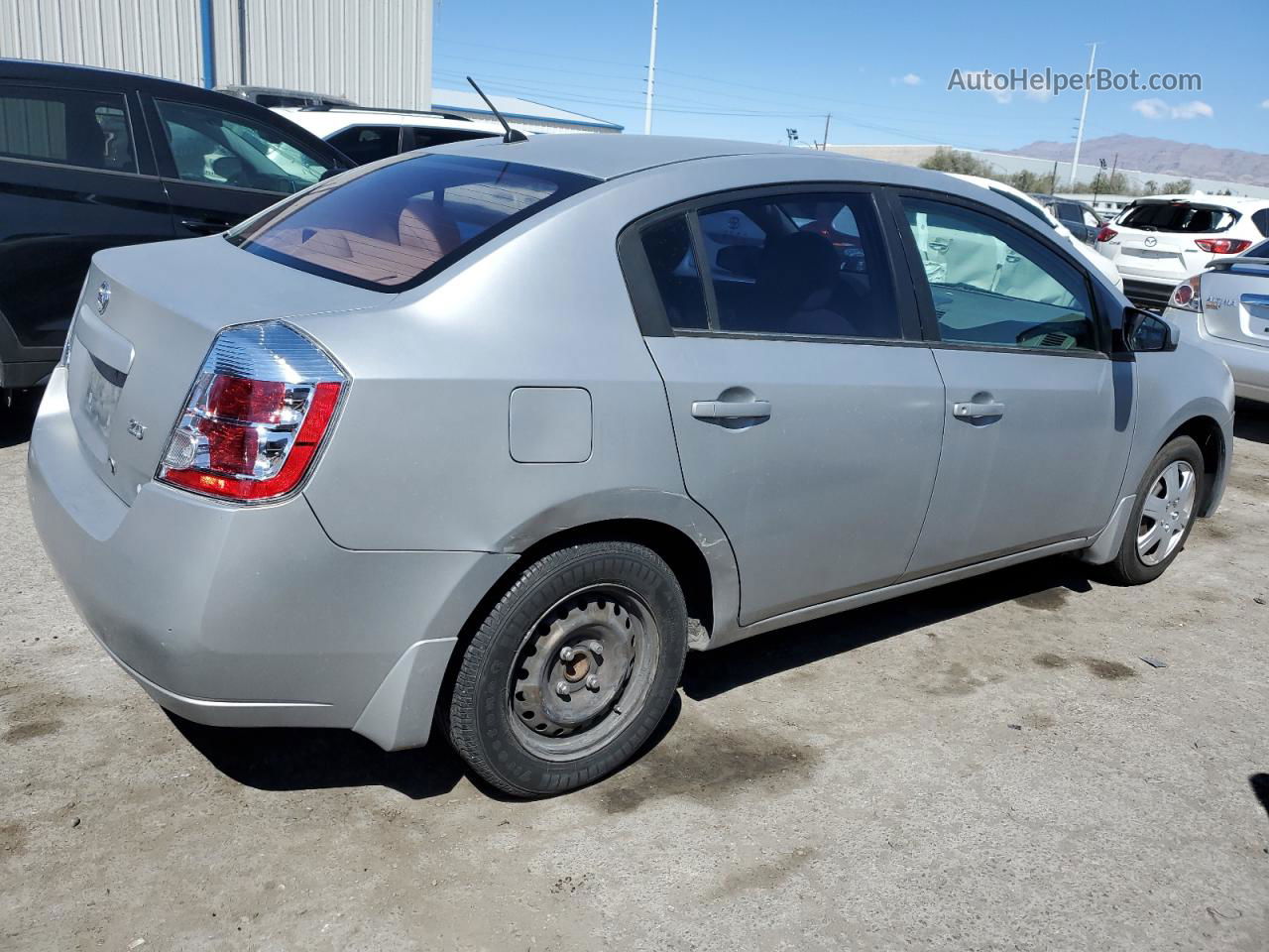 2007 Nissan Sentra 2.0 Silver vin: 3N1AB61E47L662031