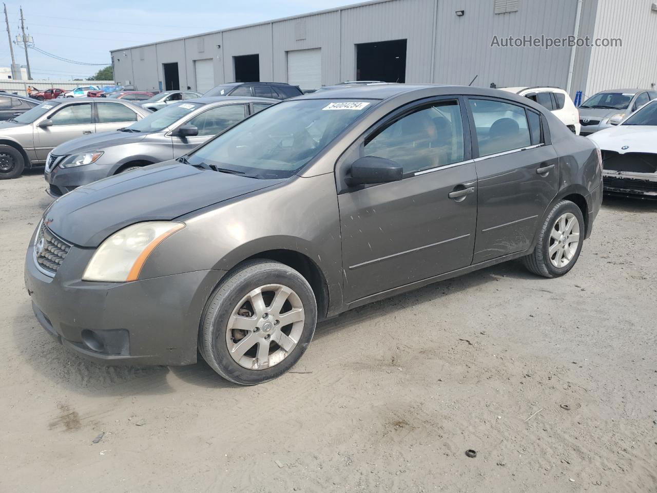 2007 Nissan Sentra 2.0 Brown vin: 3N1AB61E47L712295