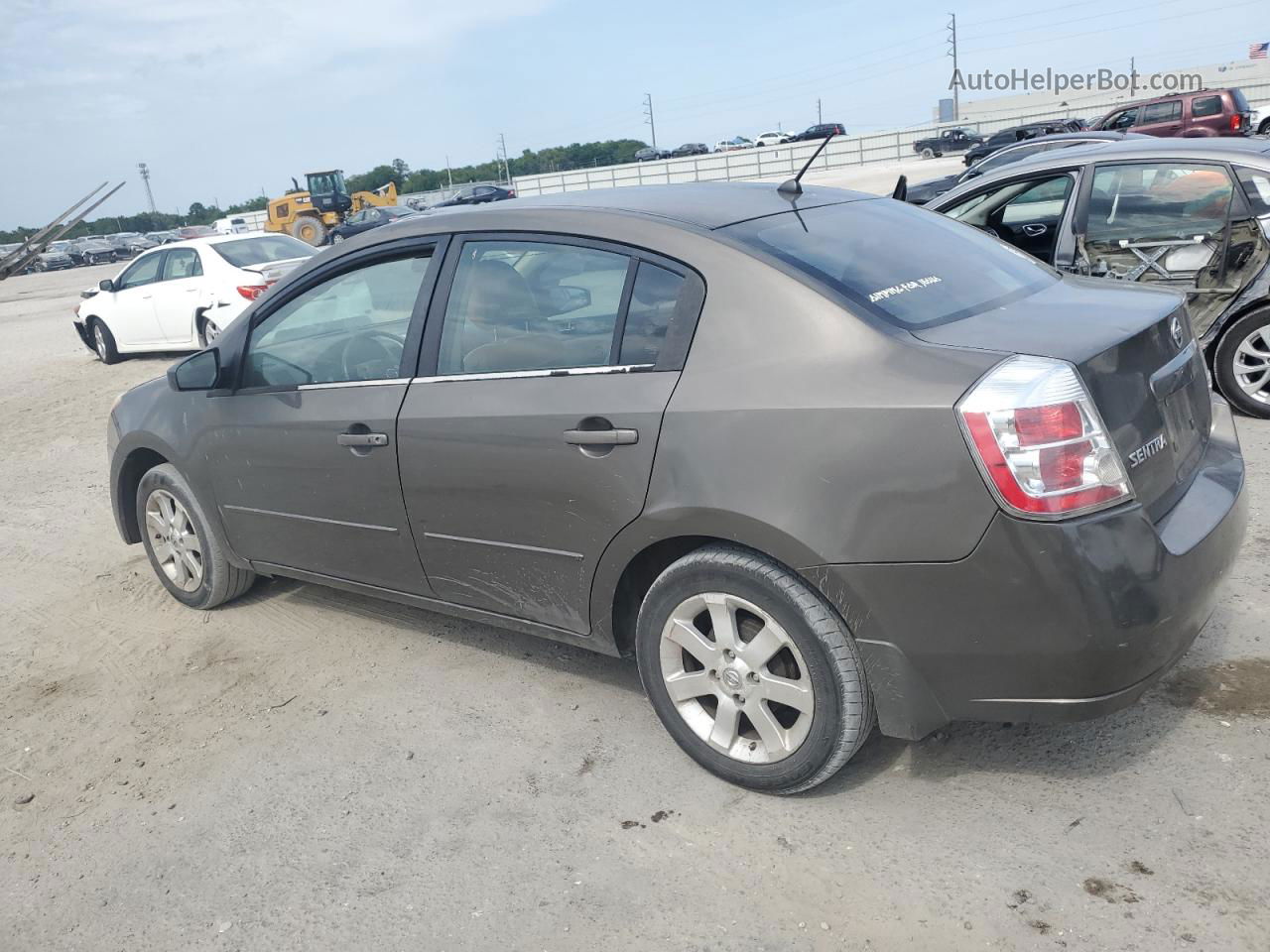 2007 Nissan Sentra 2.0 Brown vin: 3N1AB61E47L712295