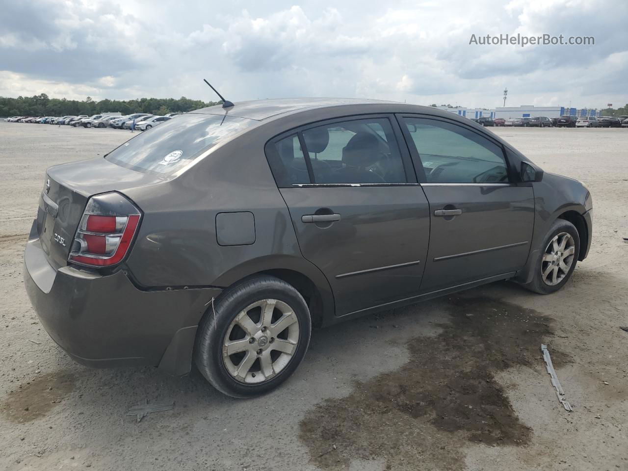 2007 Nissan Sentra 2.0 Brown vin: 3N1AB61E47L712295